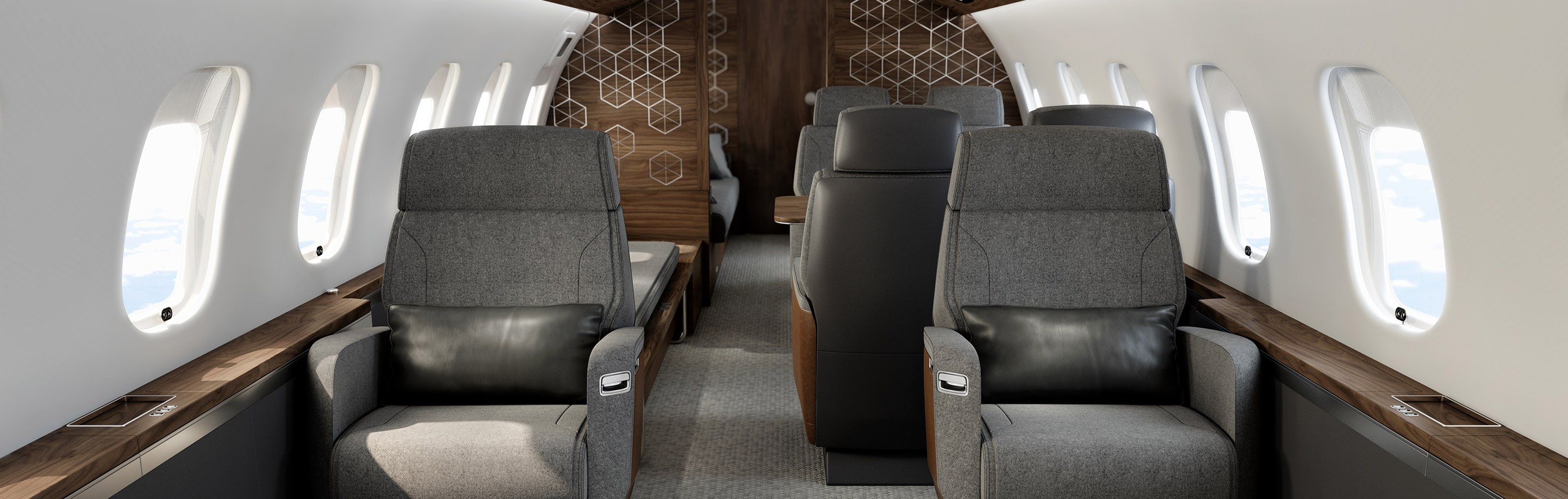 cabina Bombardier Global 6500